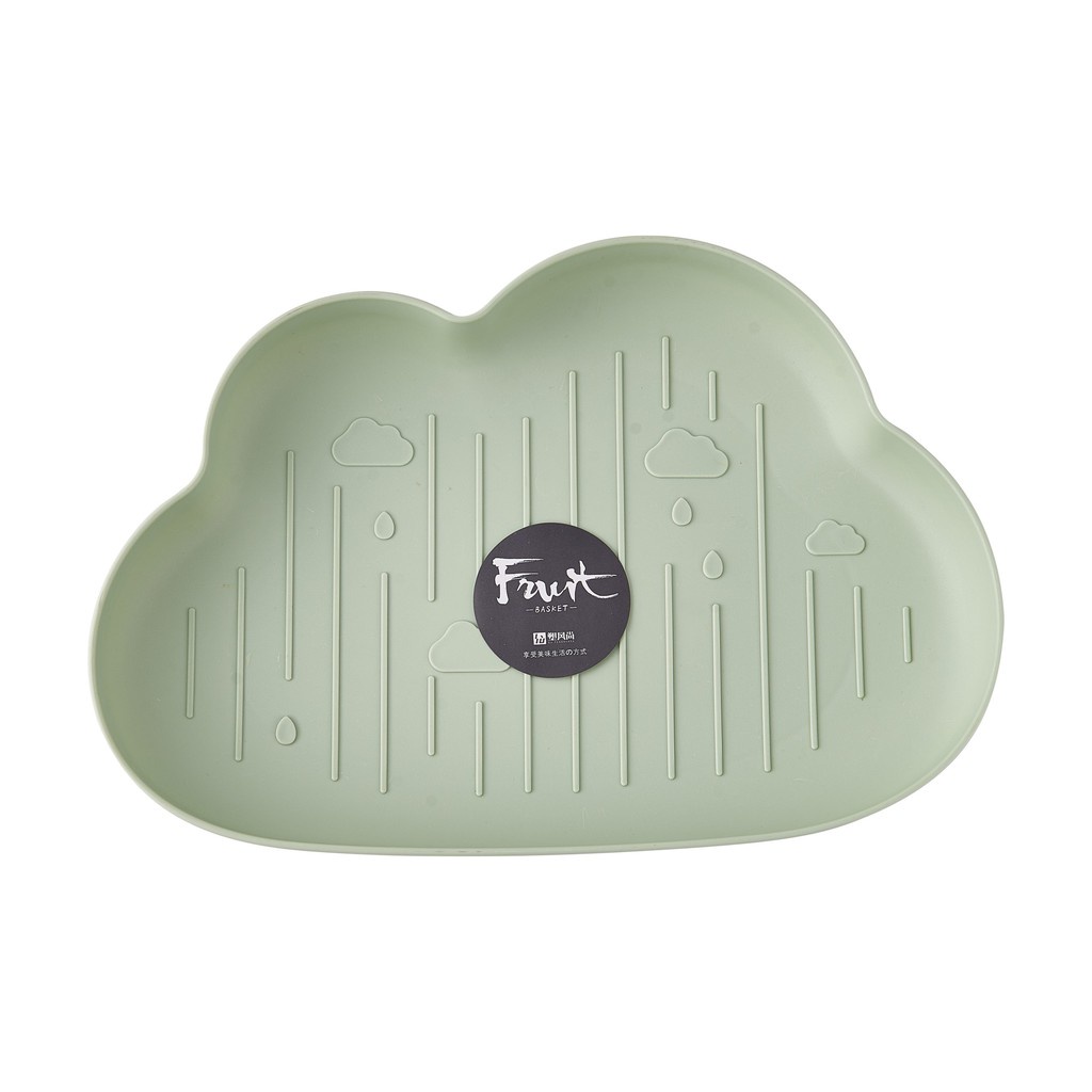 Khay Ăn Dặm hình đám mây cho bé có kích thước 28 x 19,5 x3
