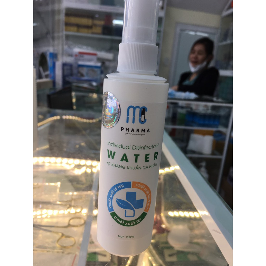 (CHÍNH HÃNG) XỊT KHÁNG KHUẨN MC PHARMA DIỆT KHUẨN NHANH, MÙI HƯƠNG DẼ CHỊU