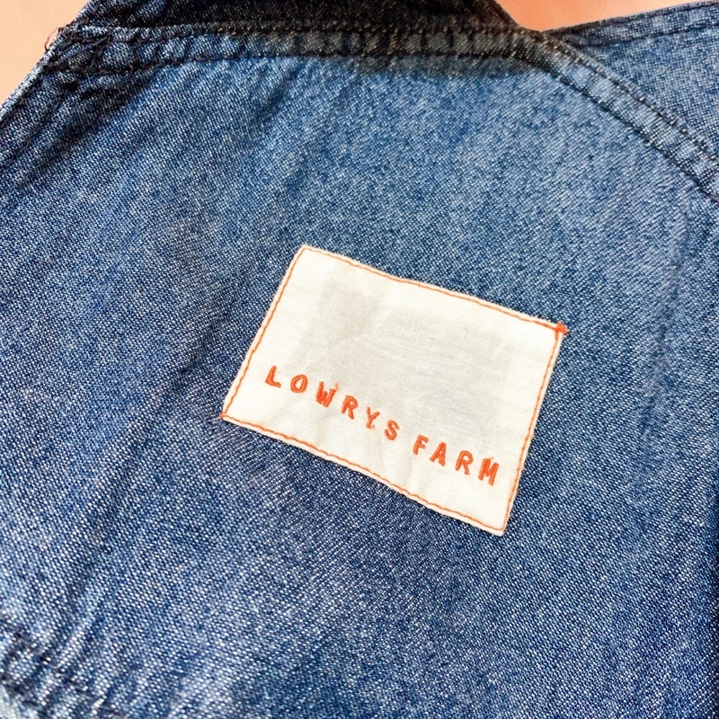 Đầm yếm Nhật Lowrys Farm dáng dài vintage