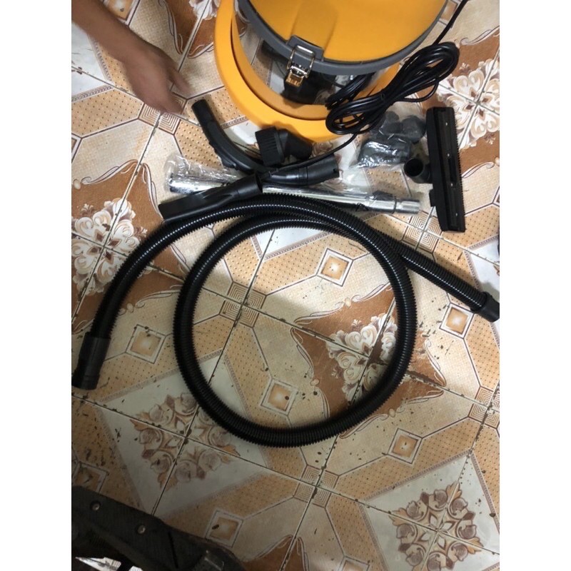 Máy hút bụi Jieba gia đình công suất cao  1.500W .Máy hút bụi xe hơi khô và ướt bình  20Lít.