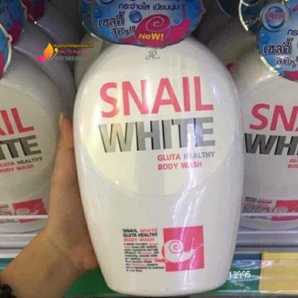 Sữa tắm trắng da SNail White Thái Lan 800ml