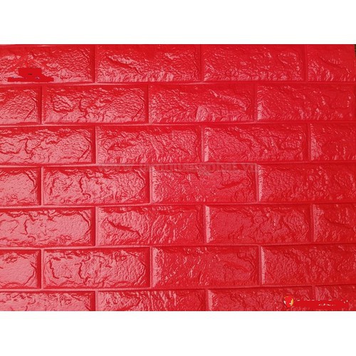 miếng dán tường 3D giả gạch trang trí nhà cửa 70*77cm - xốp 3-5MM | BigBuy360 - bigbuy360.vn