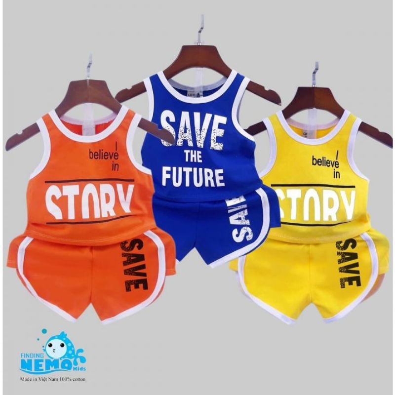 Bộ sát nách cho bé trai/ gái