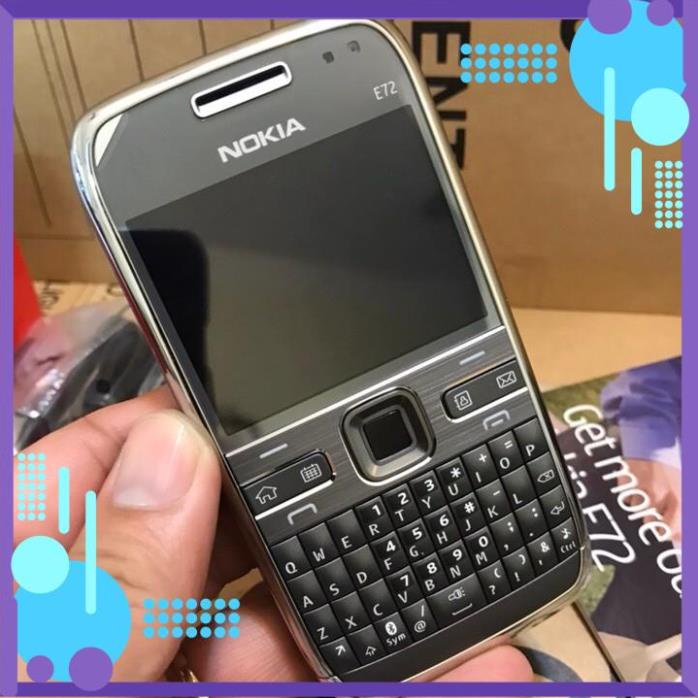 Điện Thoại Nokia E72 Wifi 3G Bảo Hành 12 Tháng Chơi Game online em