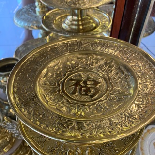 Dĩa đồng 20cm Vĩnh tiến