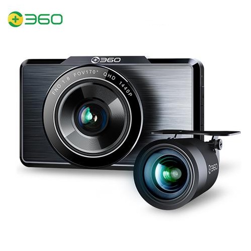 Camera hành trình Ô tô Qihoo 360 G500H Quốc Tế - 2 mắt trước sau