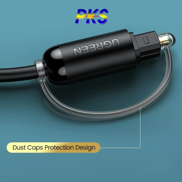 Dây audio quang Optical dài 1.5M chính hãng cao cấp Ugreen 70891