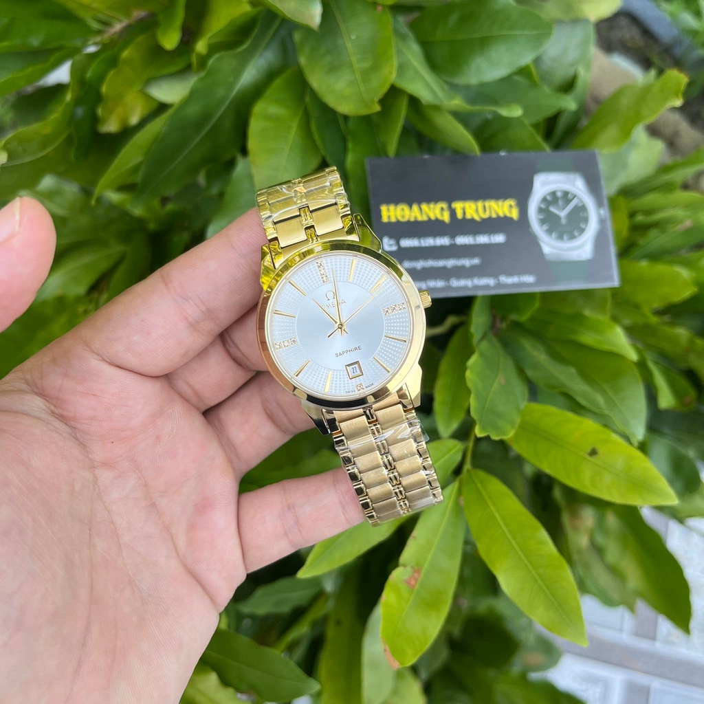 Đồng Hồ 0mega-802M Nam 38mm, Máy Nhật, Kính Sapphire