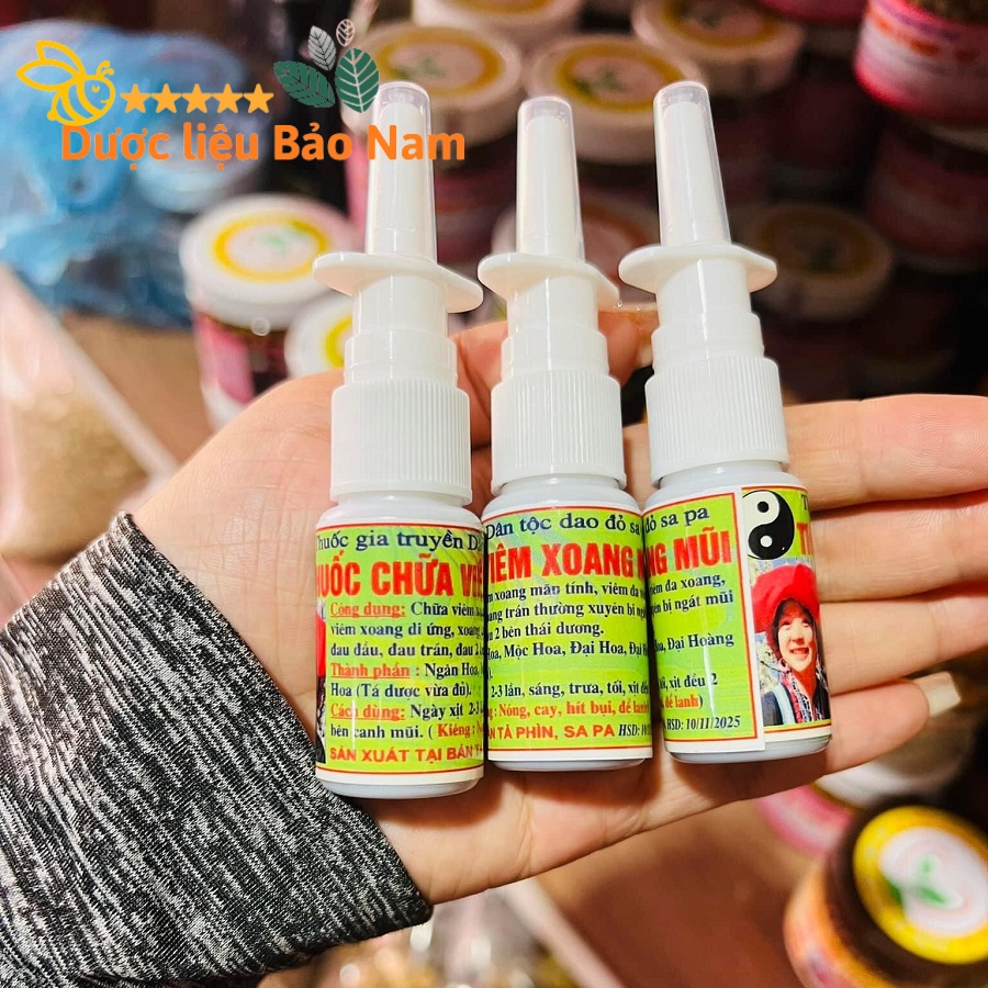 Xịt xoang mũi người Dao đỏ 1 lọ