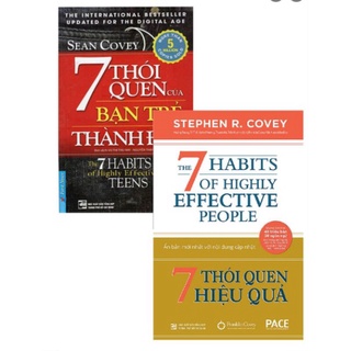 Combo 2c 7 thói quen của bạn trẻ và 7 thói quen hiệu quả