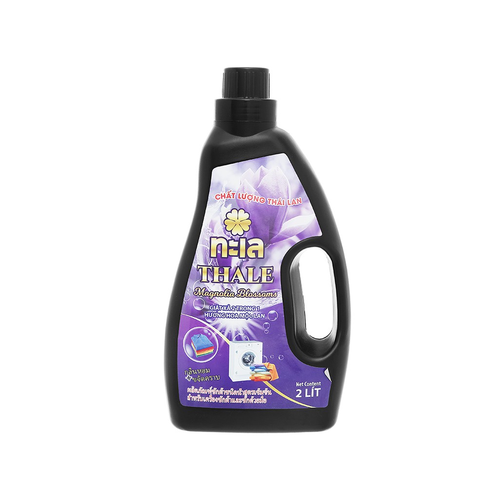 Nước giặt xả Thale hương hoa mộc lan chai 2 lít