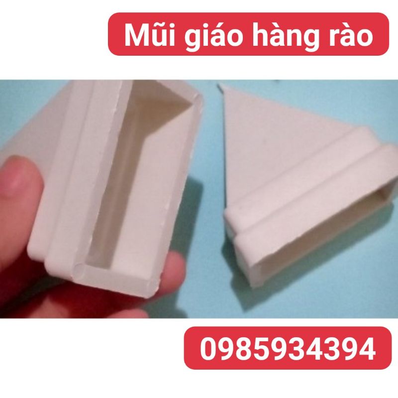 10 Mác nhựa hàng rào KT 13x26-20x40-25x50-30x60-40x80 và 20x20-25x25-30x30-40x40-50x50