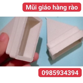 10 Mác nhựa hàng rào KT 13x26-20x40-25x50-30x60-40x80 và 20x20-25x25-30x30-40x40-50x50 (mm)