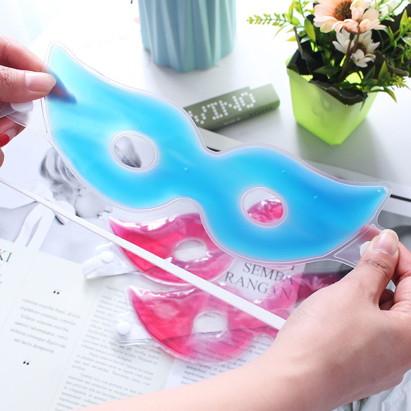 Mặt nạ mắt OEM7 dạng gel nóng, lạnh giảm quầng thâm có dây đeo tiện lợi