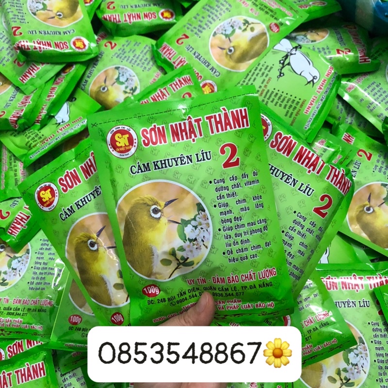 Cám Vành Khuyên Sơn Nhật Thành (Số 2) 100gr - Thức Ăn Chim Cao Cấp