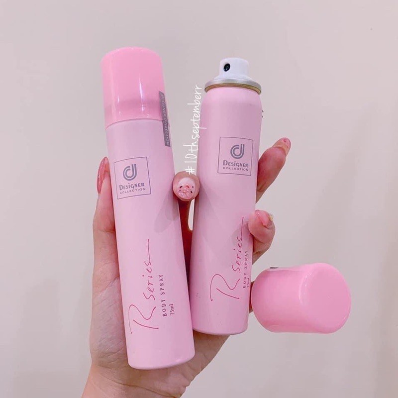 (HÀNG CHÍNH HÃNG)Xịt thơm Designer collection rseries body spray 75ml
