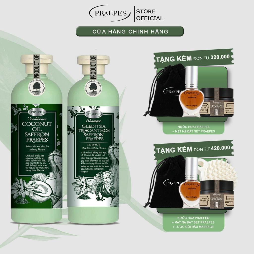 Combo Gội Xả Praepes thể tích 400ml