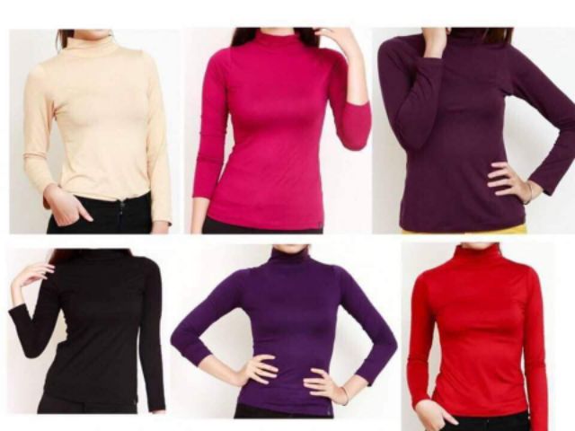 Áo cổ lọ, hàng xuất xịn