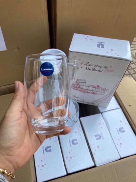 Bộ bình + 2 ly cao lumiac