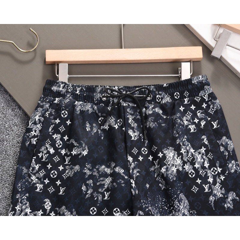 Quần Short Nam In Họa Tiết LV Phong Cách Cổ Điển Thời Trang