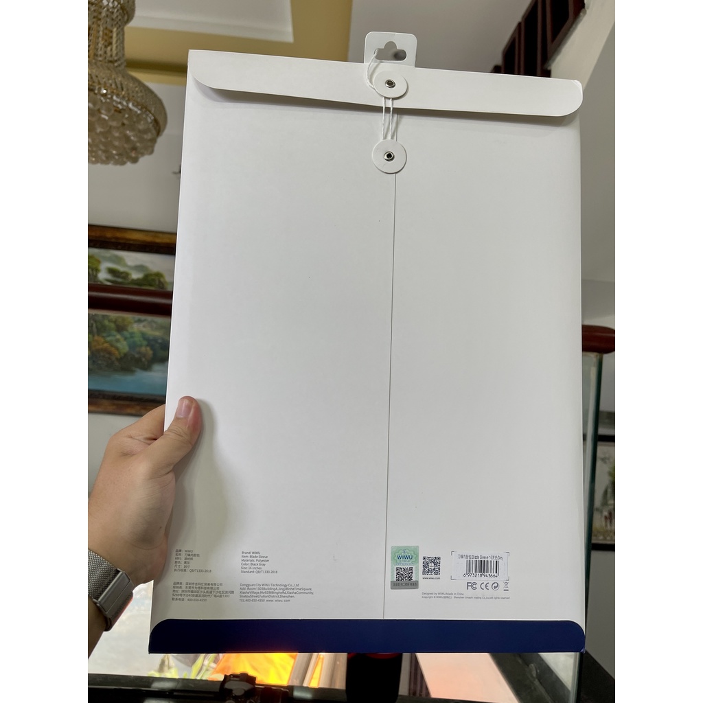 Túi Chống Sốc Cao Cấp WiWu Blade Sleeve Cho Macbook 13.3"/16"