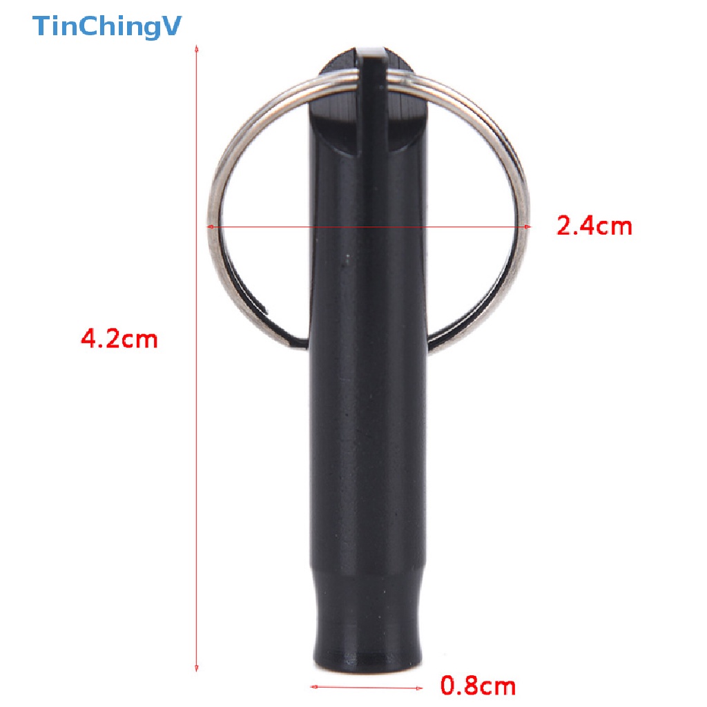 Còi Thổi Khẩn Cấp Mini Bằng Kim Loại Kèm Móc Khóa Tiện Dụng [Mới]