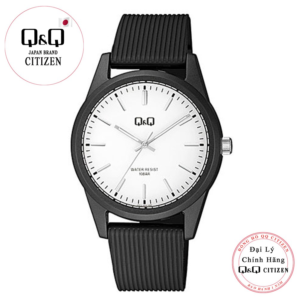 Đồng hồ nam Q&Q Citizen VS12J003Y dây nhựa thương hiệu Nhật Bản