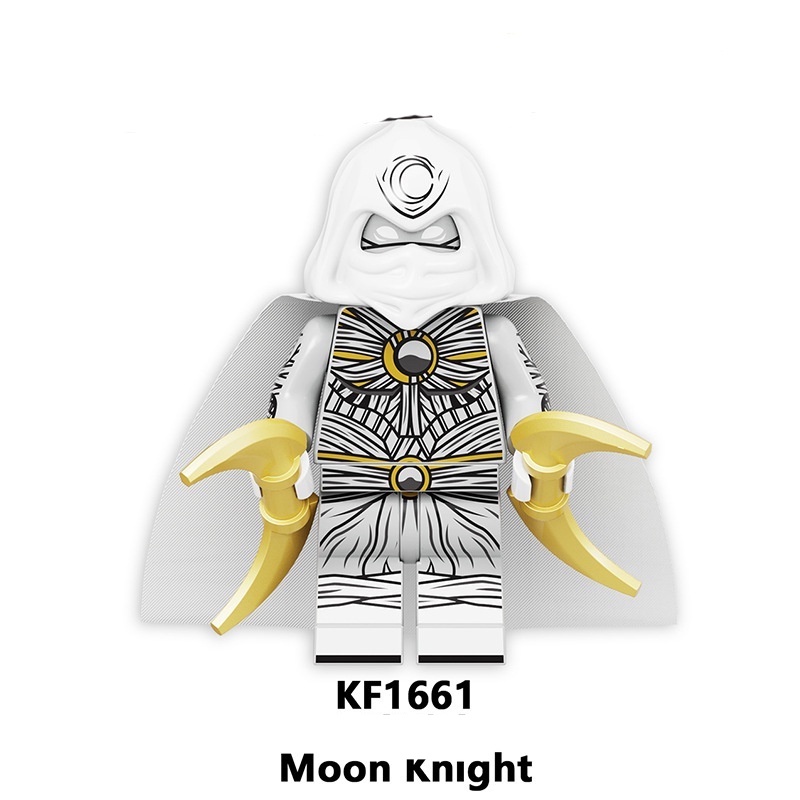 Mô Hình Đồ Chơi Lắp Ráp Nhân Vật Hiệp Sĩ Ánh Trăng Marvel