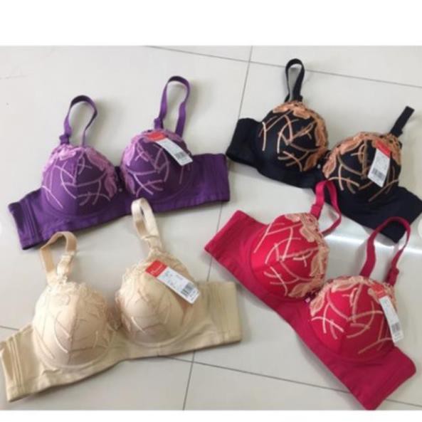 (3231) áo lót gọng mỏng thêu hoa ,cho người ngực lớn