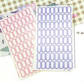 Tập giấy dán đánh dấu 64 miếng