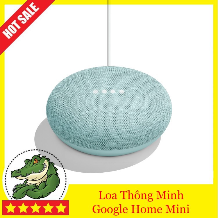 Loa thông minh Google Home Mini tích hợp trợ lý ảo Google Assistant