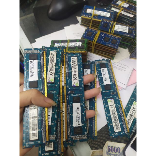 RAM DDR3 4G bus 1333 ,1600 PC3L - RAM MÁY BÀN, CÁC HÃNG SAMSUNG,HYNIX,.. 21