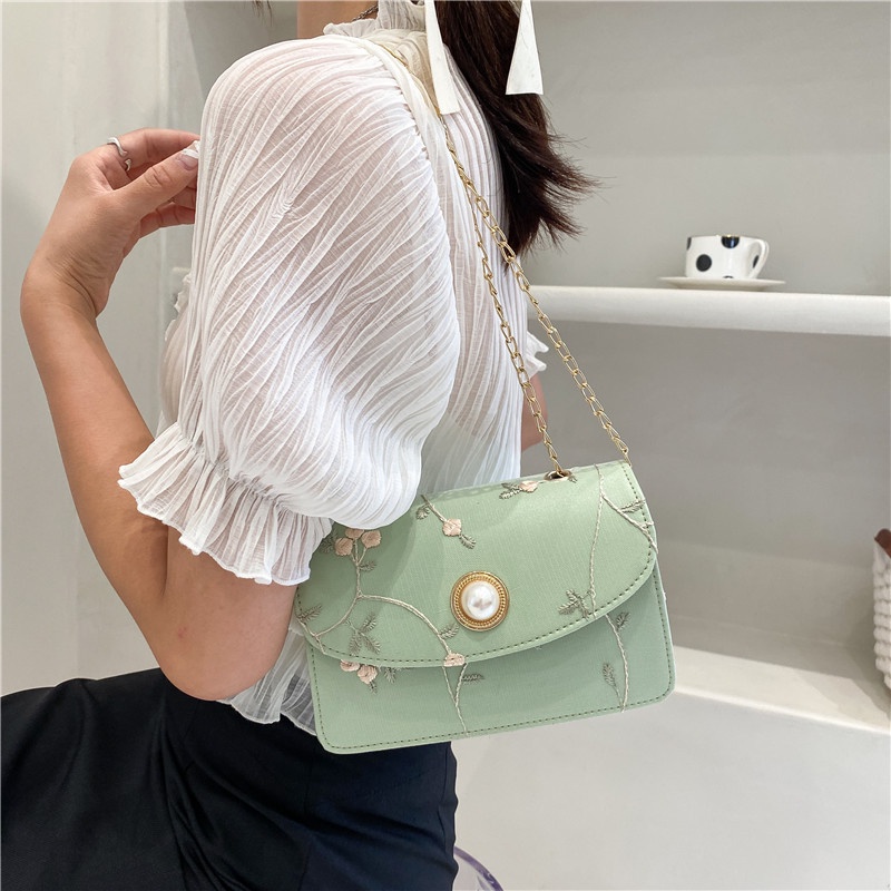 Túi đeo chéo cổ điển nghề thêu cao cấp💖 Women's bag 💖 Túi xách nữ mẫu mới nhất đẹp