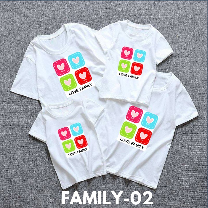 Áo Thun Gia Đình, áo nhóm, đồng phục Đi Biển đi du lịch, team building 04