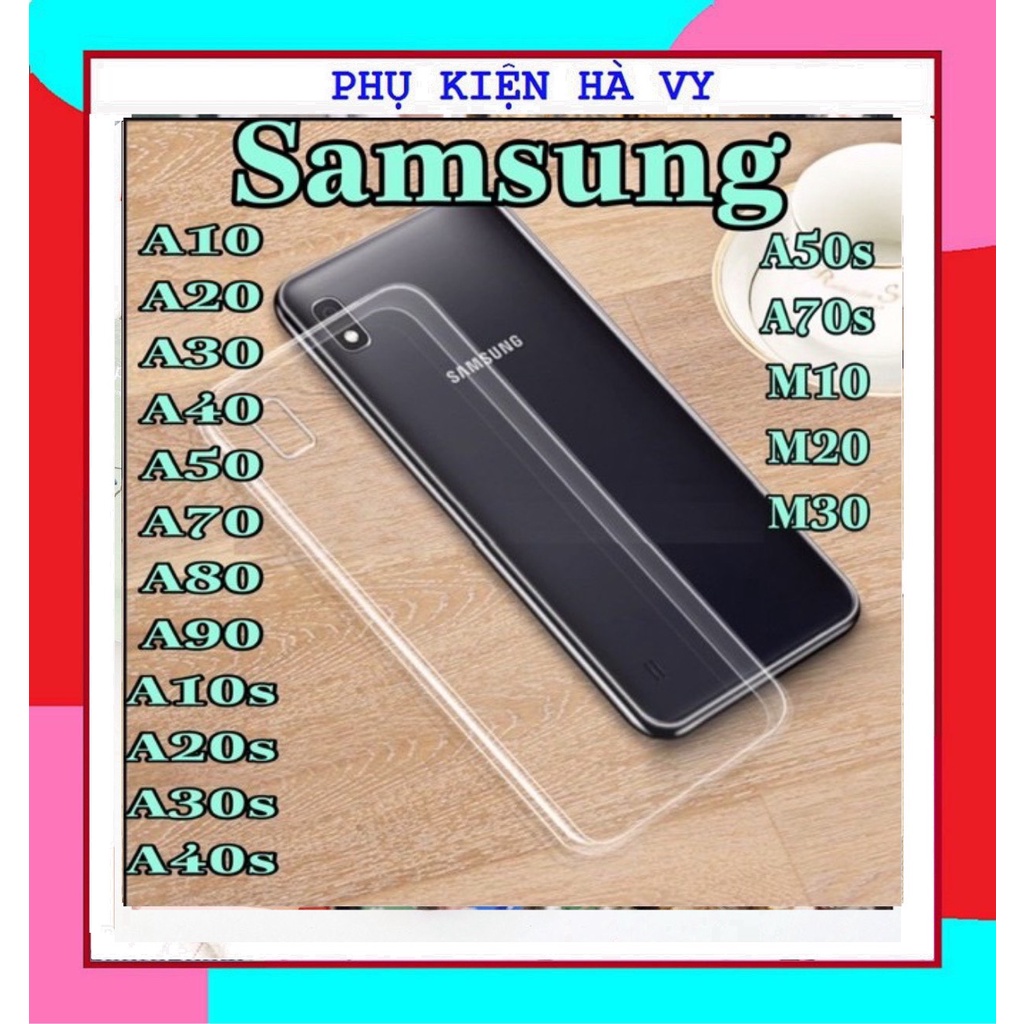 Ốp Lưng samsung Dẻo Trong Suốt Cho a10/a20/a30/a40/a50/a70/a80/a90/a10s/a20s/a30s/a40s/a50s/a70s/m10/m20/m30