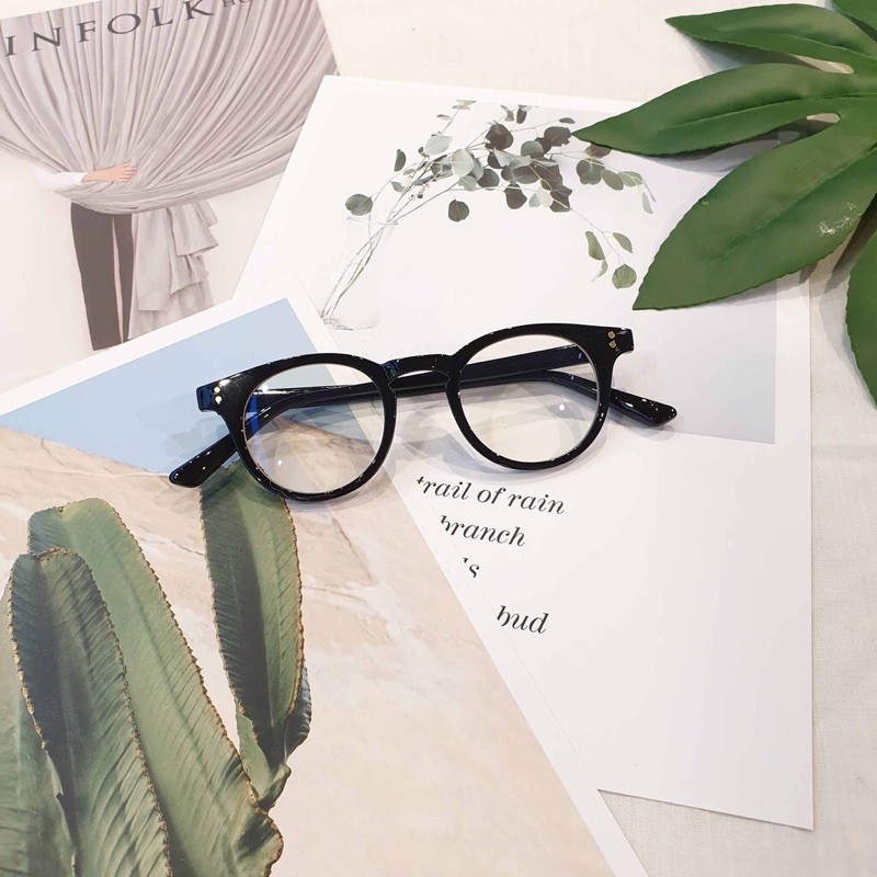 Gọng kính chữ V south side loại 1 nam nữ, kính mắt Milan có khắc chữ V tặng kèm hộp kính | BigBuy360 - bigbuy360.vn