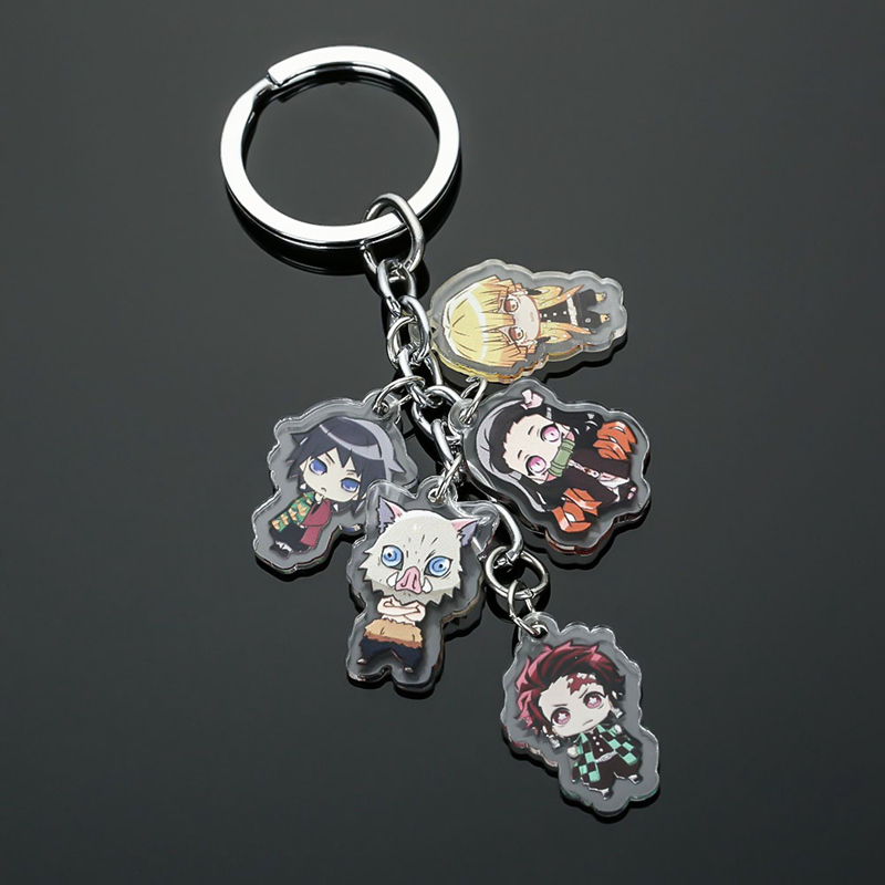 Móc Khóa Nhân Vật Anime Xinh Xắn