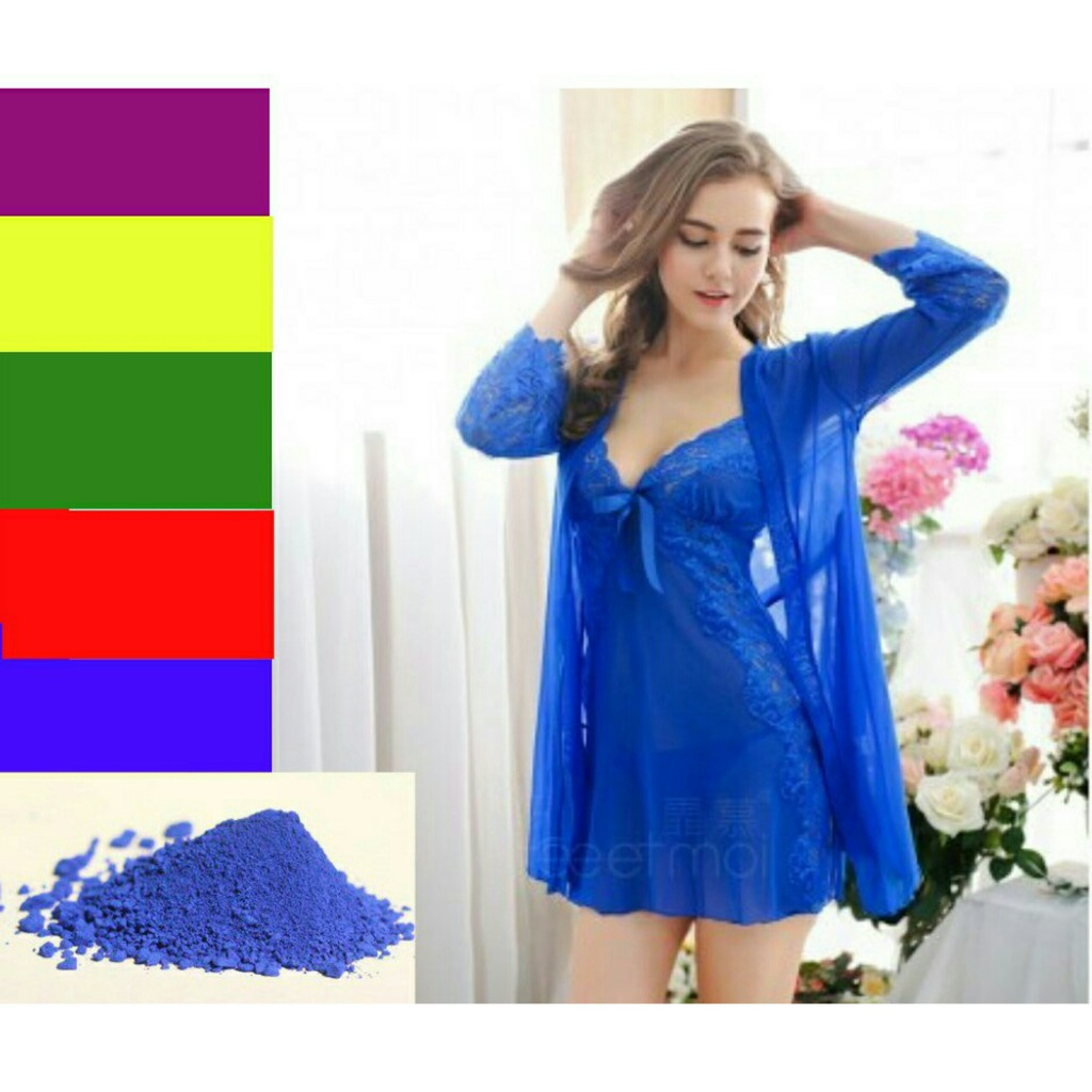 Trọn Bộ Thuốc Nhuộm Quần Áo Gồm Màu Nhuộm + Chất Cầm Màu + Lọ Chống Phai
