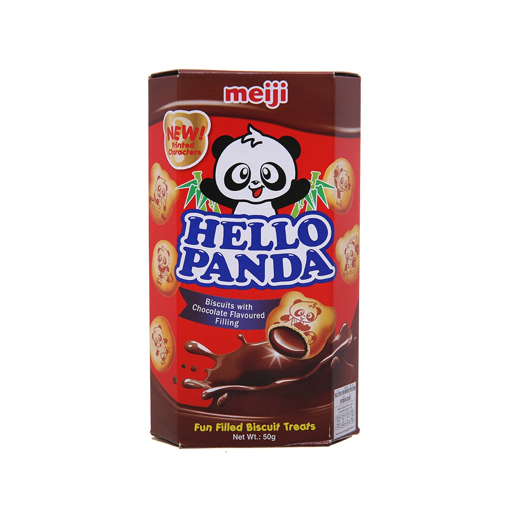 (10 Hộp) Bánh Gấu Hello Panda 50gram