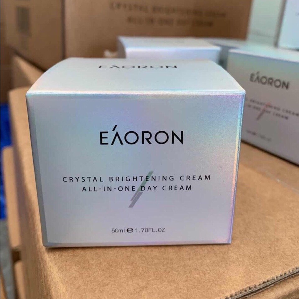 Kem trứng cá Eaoron Trắng Crystal White Moisturiser + SPF15