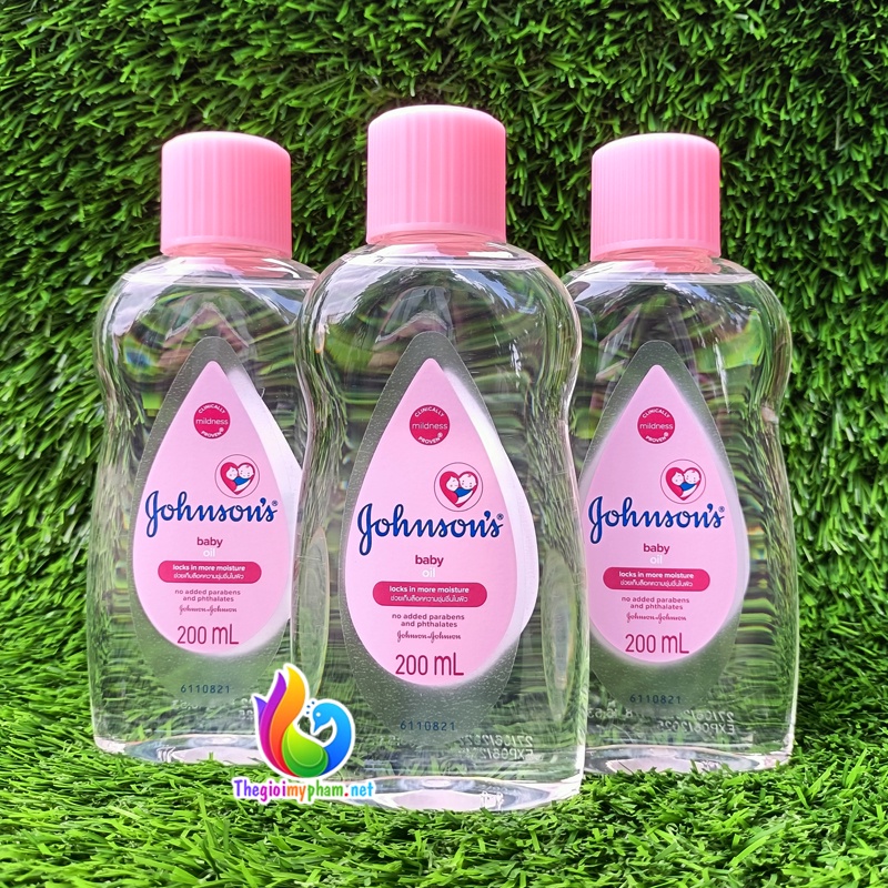 [Free Ship_Chai 200ml] Dầu Massage Dưỡng Ẩm Johnson's Baby Oil 200ml