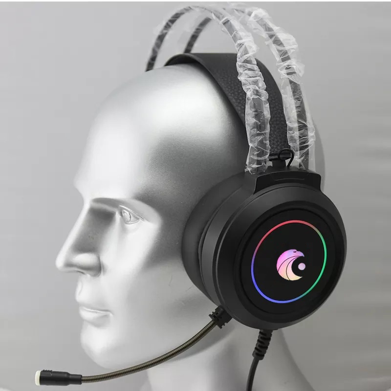 Tai nghe chơi game có dây LD89 Châm cắm USB 7.1 Cao cấp, Tai nghe LED RBG, có Micro thu âm, âm thanh vòm