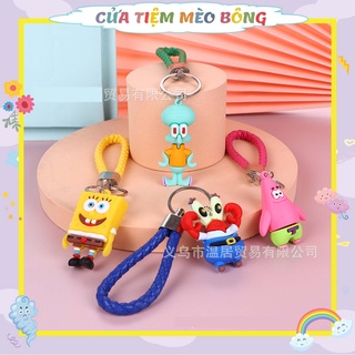 Móc khóa spongebob squarepants - mèo bông