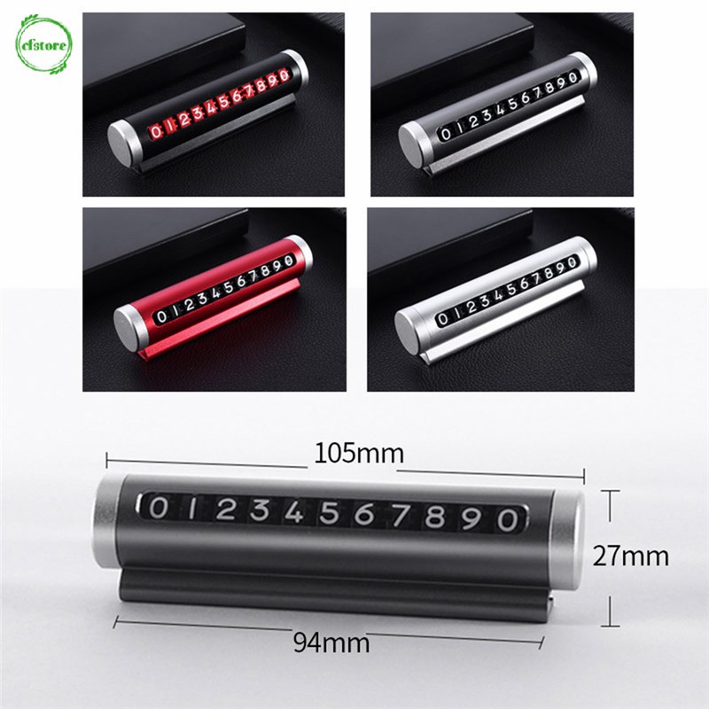 Bảng đỗ xe tạm thời chất liệu bằng nhôm tiện lợi cho xe hơi chất lượng cao