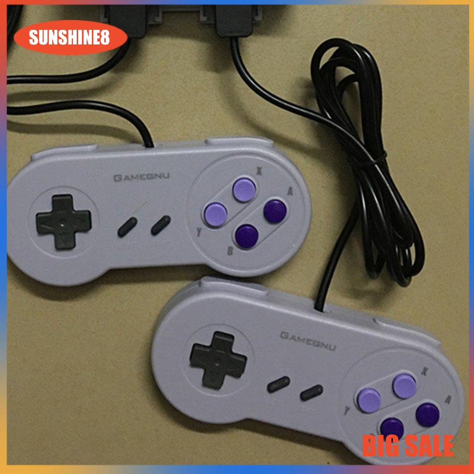【SUN】Mini Snes Game Console Built-in 660 Classic Games EU Plug Double Players