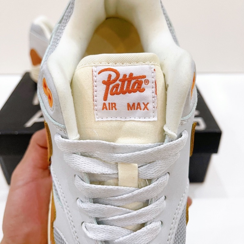 Giày sneaker Airmax 1 Patta Waves Monarch - Fullbox có dây phụ