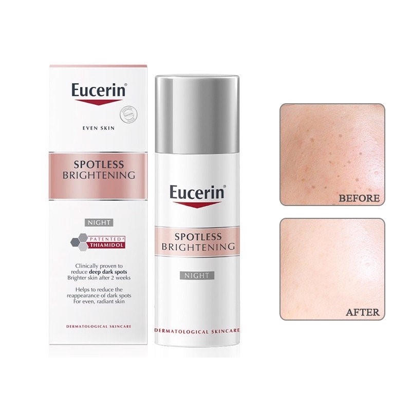 Kem dưỡng trắng da ban đêm Eucerin Brightening Spotless Night Cream 50ml - 83506