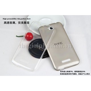 Ốp lưng silicon dẻo trong suốt HTC Desire 616 siêu mỏng 0.5 mm