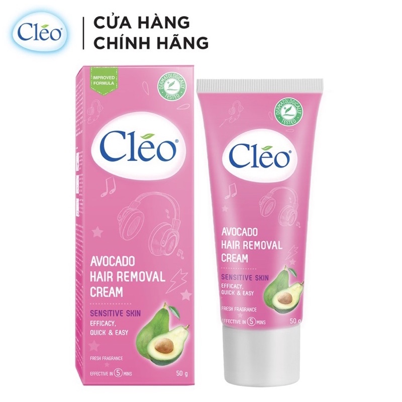 Kem Tẩy Lông Cleo Chiết Xuất Từ Bơ | BigBuy360 - bigbuy360.vn