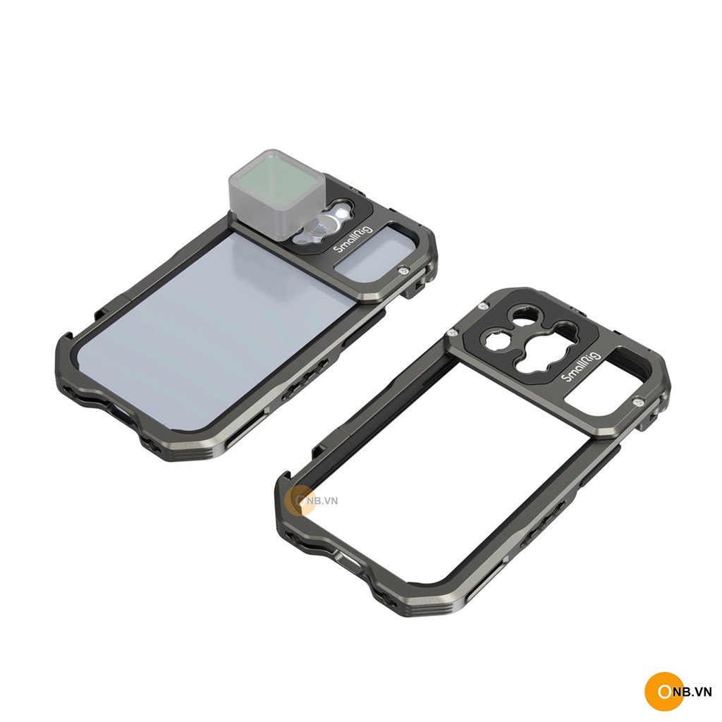 SmallRig Cage iPhone 13 Pro - Khung bảo vệ kim loại hỗ trợ quay 3562